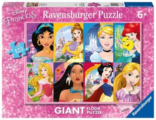 Dėlionė princesės Ravensburger 9789, 125 d. kaina ir informacija | Dėlionės (puzzle) | pigu.lt