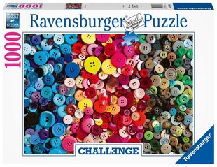 Кнопки вызова Puzzle Ravensburger 1000p 16563 цена и информация | Пазлы | pigu.lt