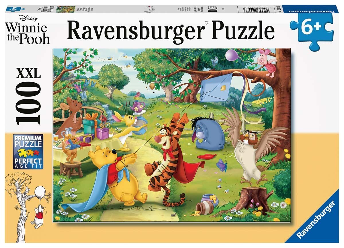 Dėlionė Ravensburger Winnie The Pooh, 100 d. kaina ir informacija | Dėlionės (puzzle) | pigu.lt