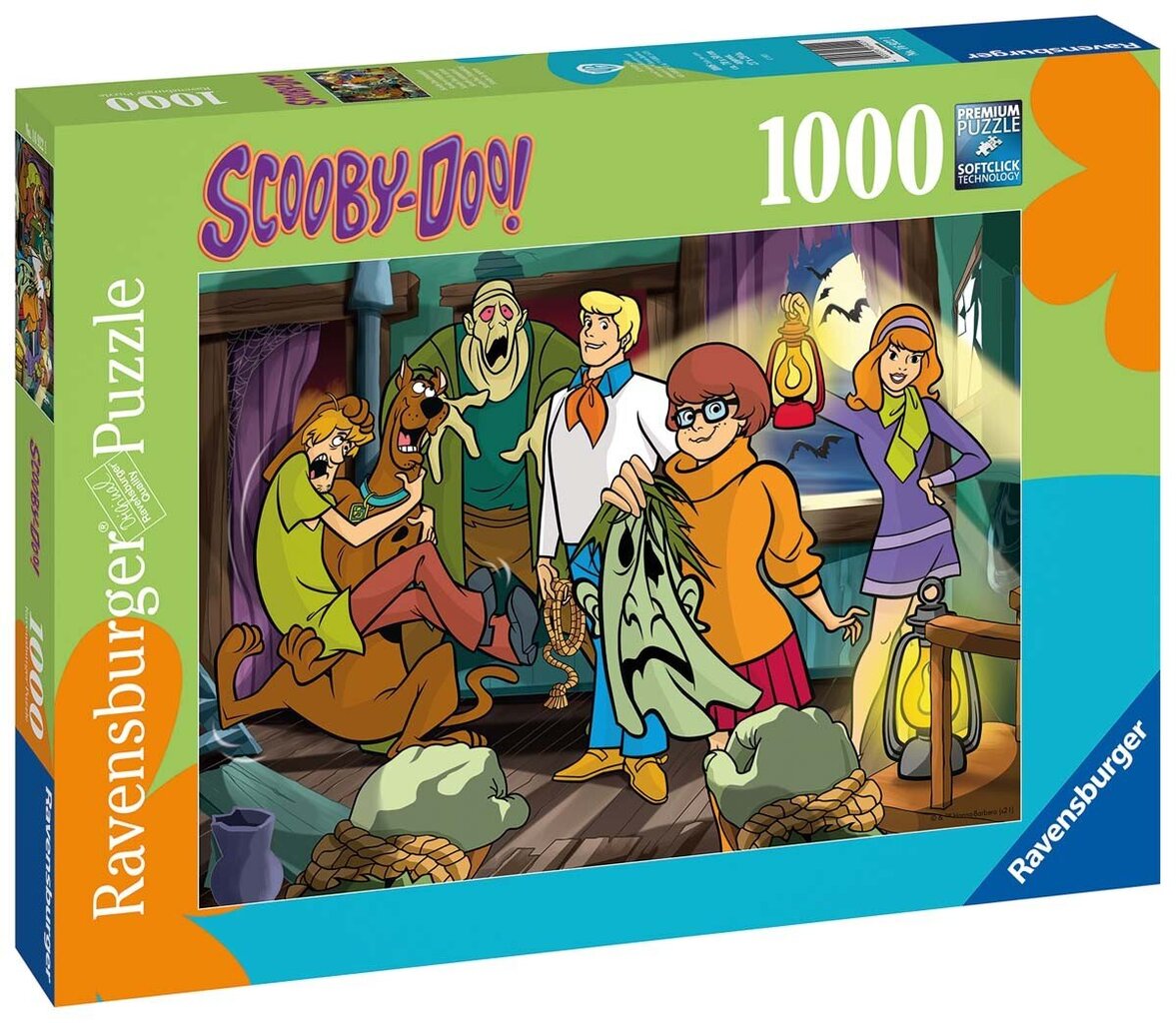 Dėlionė Scooby Doo Ravensburger, 1000 d. kaina ir informacija | Dėlionės (puzzle) | pigu.lt