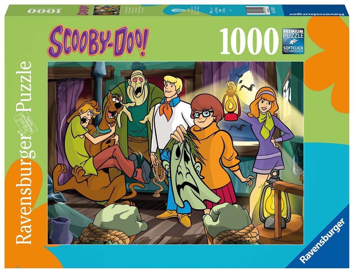 Dėlionė Scooby Doo Ravensburger, 1000 d. цена и информация | Dėlionės (puzzle) | pigu.lt