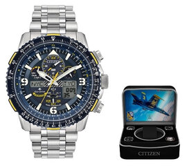 Мужские часы Citizen PROMASTER PROMASTER SKYHAWK - BLUE ANGELS EDITION (Ø 46 mm) цена и информация | Мужские часы | pigu.lt