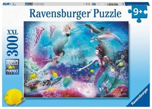 Ravensburger Puzzle Rermaids 300pc 13296 цена и информация | Пазлы | pigu.lt