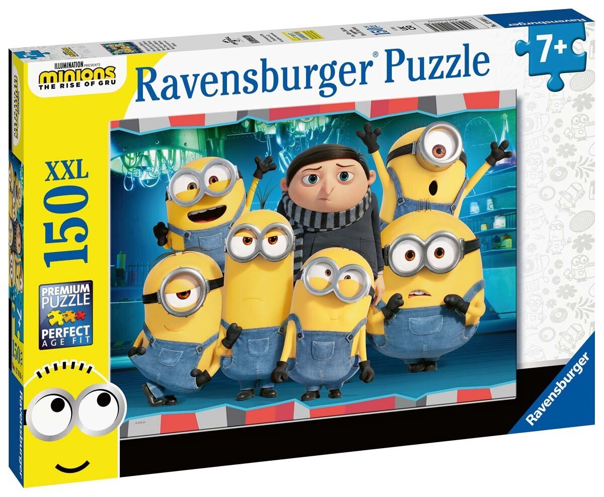 Dėlionė Ravensburger Minions, 150 d. цена и информация | Dėlionės (puzzle) | pigu.lt