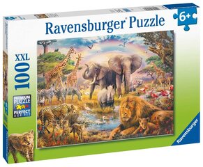 Dėlionė Ravensburger Laukinė gamta, 13284, 100 d. kaina ir informacija | Dėlionės (puzzle) | pigu.lt