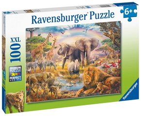 Пазл Ravensburger Wildlife, 13284, 100 д. цена и информация | Пазлы | pigu.lt