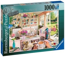 Dėlionė arbatos namelis Ravensburger 16956, 1000 d. kaina ir informacija | Dėlionės (puzzle) | pigu.lt