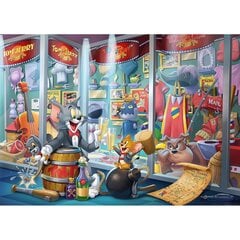 Пазл Ravensburger Tom and Jerry Hall of Fame, 1000 цена и информация | Пазлы | pigu.lt