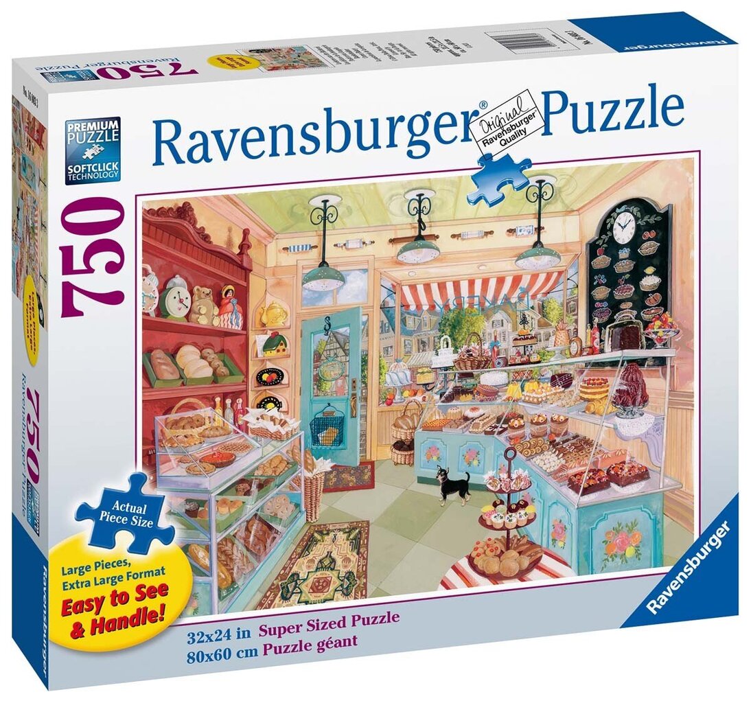 Dėlionė Ravensburger Kampelis kepykloje, 16803, 750 d. kaina ir informacija | Dėlionės (puzzle) | pigu.lt