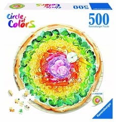 Dėlionė Ravensburger Colors Pizza, 500 d. kaina ir informacija | Dėlionės (puzzle) | pigu.lt