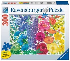 Dėlionė Ravensburger Gėlių vaivorykštė, 17129, 300 d. kaina ir informacija | Dėlionės (puzzle) | pigu.lt