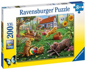 Dėlionė Ravensburger su gyvūnais, 12828, 200 d. kaina ir informacija | Dėlionės (puzzle) | pigu.lt