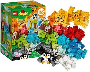 10934 Lego Duplo kūrybiniai gyvūnai, 175 vnt. kaina ir informacija | Konstruktoriai ir kaladėlės | pigu.lt