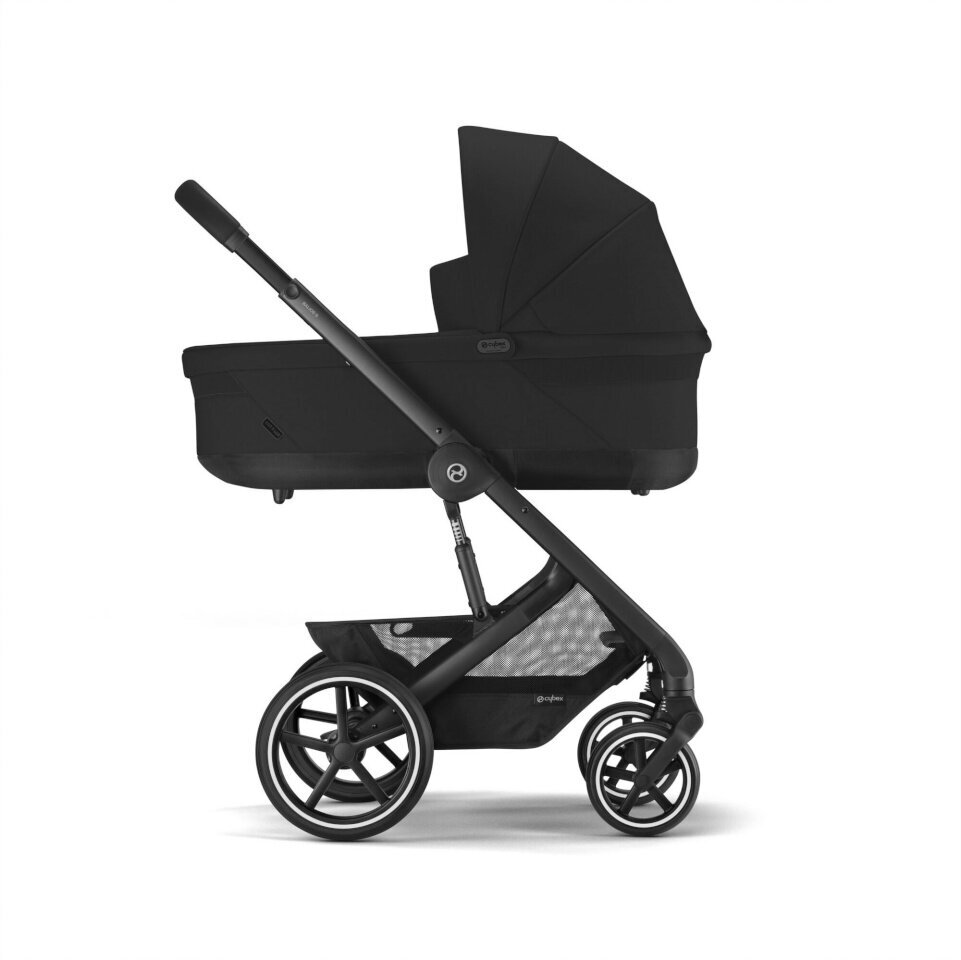 Cybex lopšys Cot S Lux, moon black kaina ir informacija | Vežimėlių priedai | pigu.lt