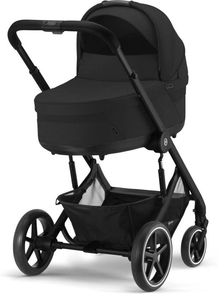 Cybex lopšys Cot S Lux, moon black kaina ir informacija | Vežimėlių priedai | pigu.lt