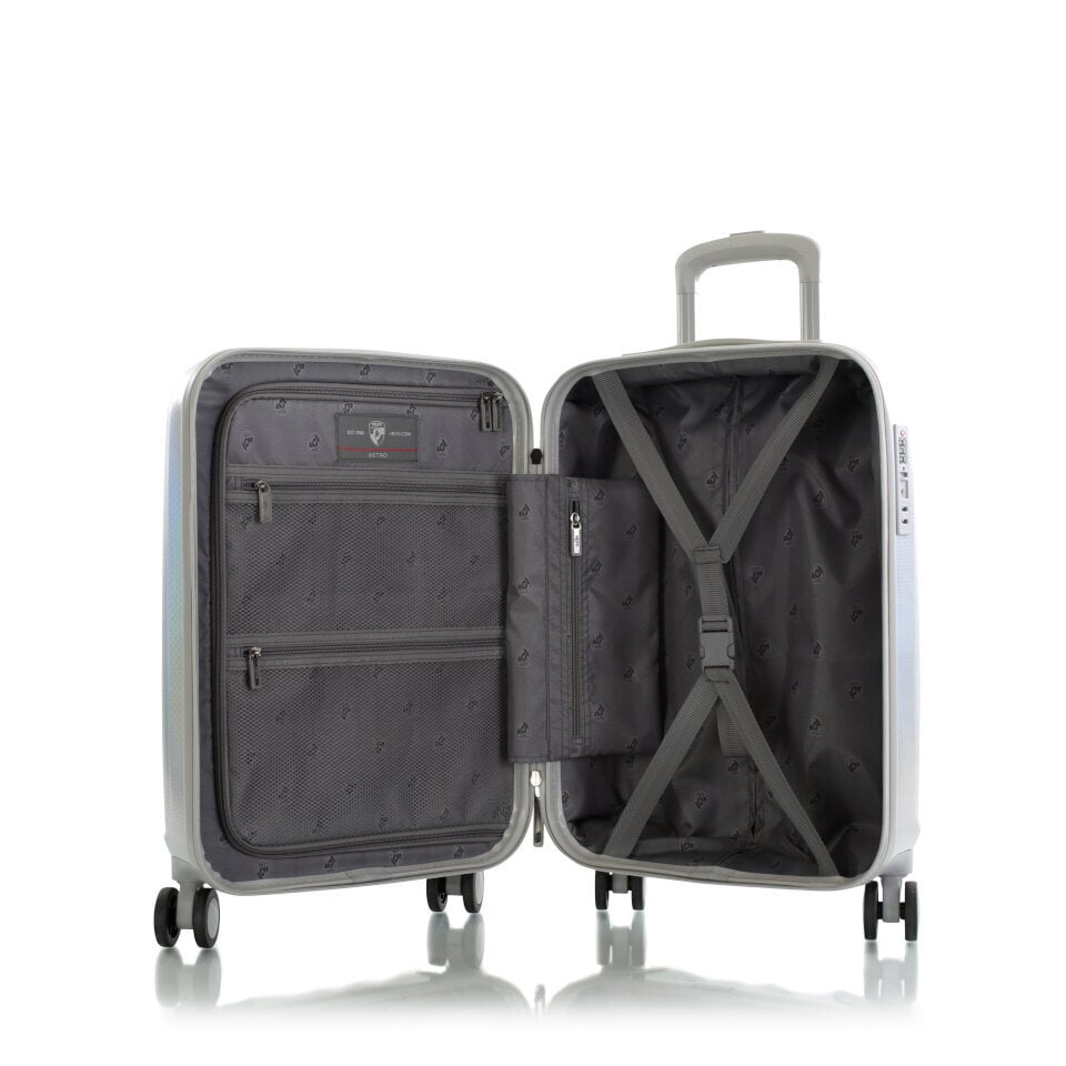 Mažas lagaminas Heys Astro, S, sidabrinis kaina ir informacija | Lagaminai, kelioniniai krepšiai | pigu.lt