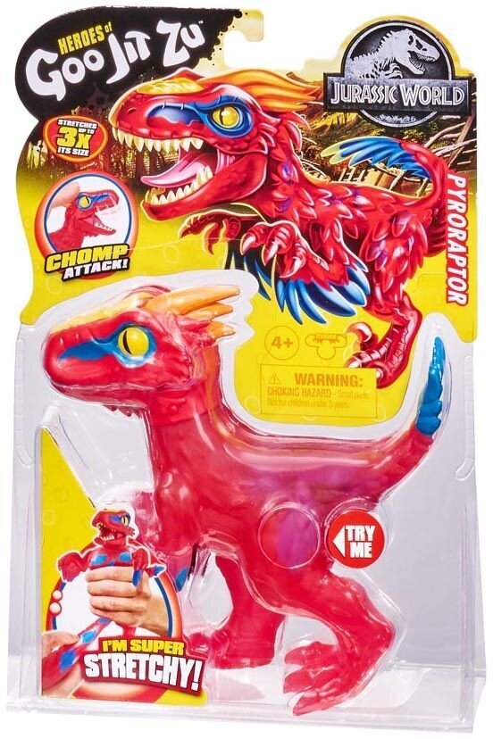 Dinozauro figūrėlė Goo Jit Zu Jurassic World Soft Stretch 41305 kaina ir informacija | Žaislai berniukams | pigu.lt