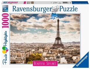 Dėlionė Ravensburger Paryžius, 1000 det. kaina ir informacija | Dėlionės (puzzle) | pigu.lt