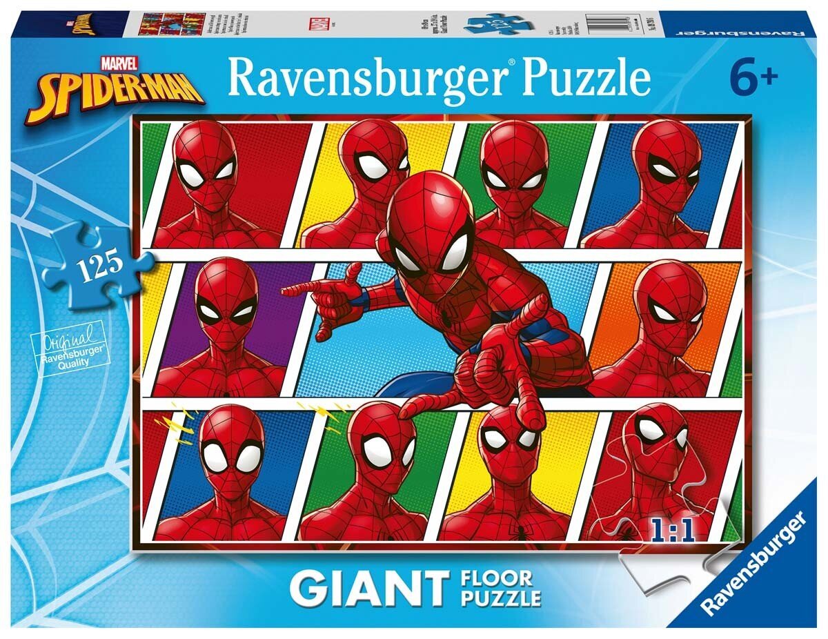 Dėlionė Ravensburger Žmogus Voras/Spiderman Kriminalinė medžioklė, 9790, 1252 d. kaina ir informacija | Dėlionės (puzzle) | pigu.lt