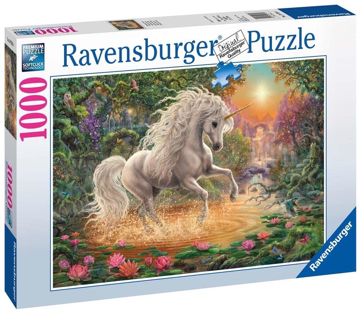 Dėlionė Ravensburger Mistinis vienaragis, 19793, 1000 d. kaina ir informacija | Dėlionės (puzzle) | pigu.lt