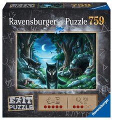 Пазл Ravensburger Exit Wolf Stories, 15028, 759 д. цена и информация | Пазлы | pigu.lt