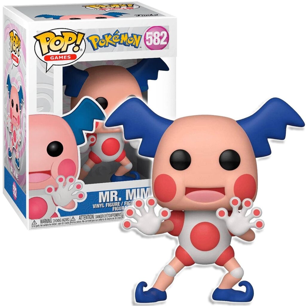 Funko Pop! Pokemon Mr. Mime 63696 kaina ir informacija | Žaidėjų atributika | pigu.lt