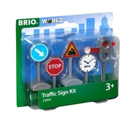 Аксессуары Brio Traffic Signs Дорожный знак цена и информация | Игрушки для мальчиков | pigu.lt