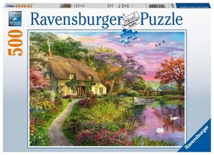 Dėlionė Ravensburger Kaimo namas, 15041, 500 d. kaina ir informacija | Dėlionės (puzzle) | pigu.lt