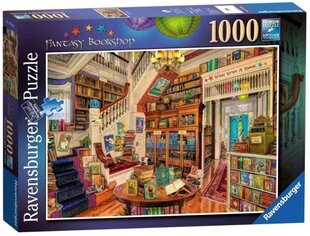 Ravensburger Puzzle The Fantasy Bookshop 1000p 19799 цена и информация | Ravensburger Товары для детей и младенцев | pigu.lt