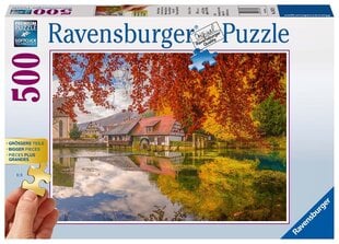 Dėlionė malūnas Ravensburger 13672, 500 d. kaina ir informacija | Dėlionės (puzzle) | pigu.lt