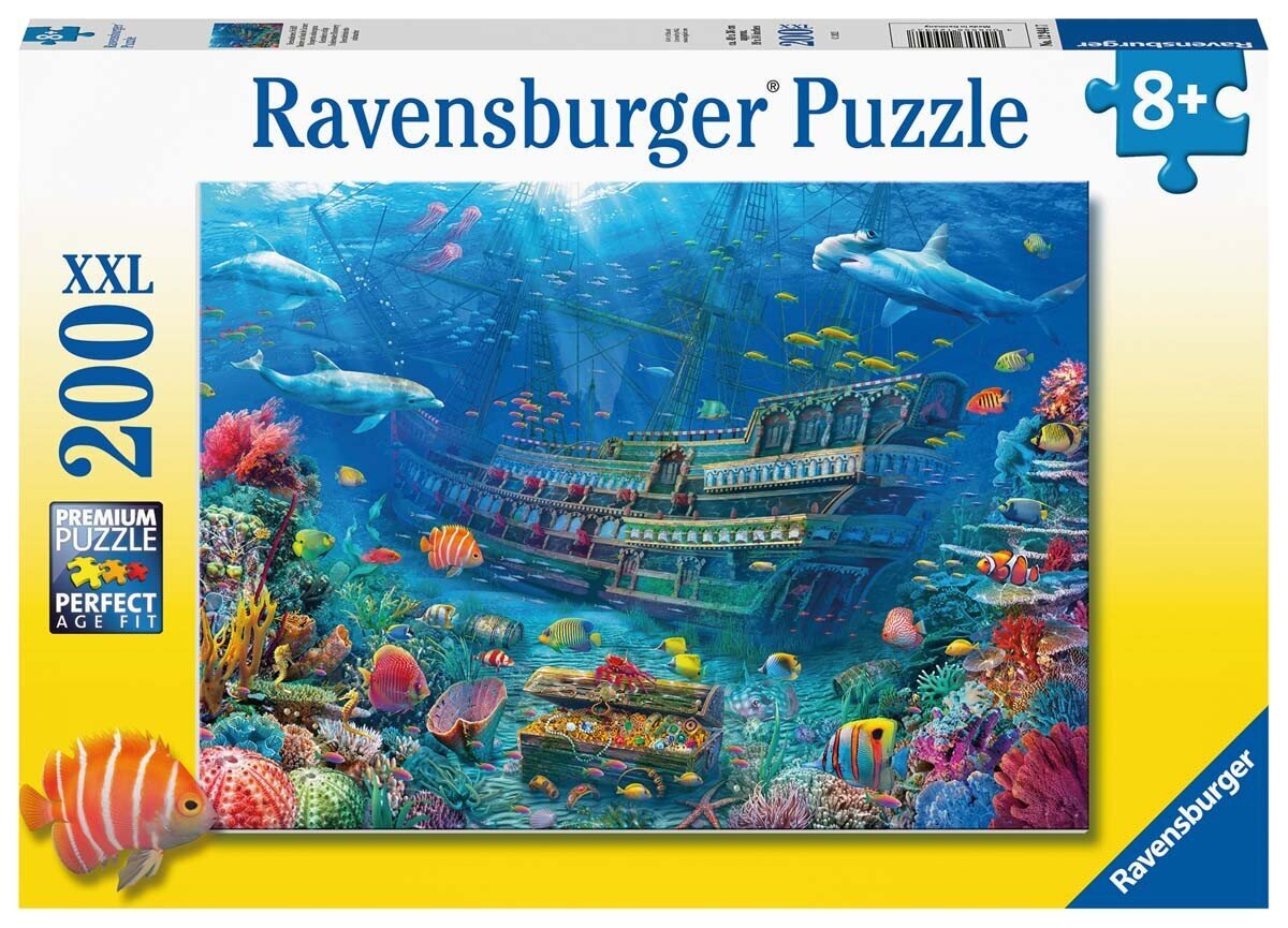 Dėlionė Ravensburger Povandeninis atradimas, 200 d. цена и информация | Dėlionės (puzzle) | pigu.lt