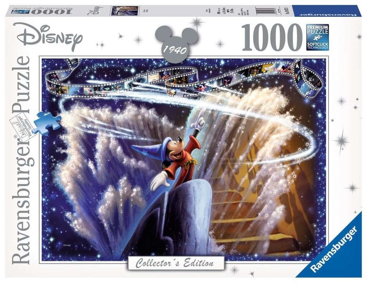 Dėlionė Ravensburger Peliukas Mikis/Mickey Mouse, 19675, 1000 d. kaina ir informacija | Dėlionės (puzzle) | pigu.lt