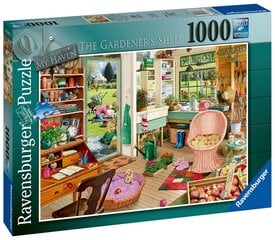 Dėlionė sodo namelis Ravensburger 16767, 1000 d. kaina ir informacija | Dėlionės (puzzle) | pigu.lt