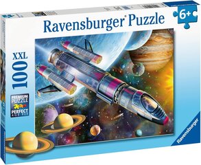 Dėlionė kosmosas Ravensburger 12939, 100 d. kaina ir informacija | Dėlionės (puzzle) | pigu.lt