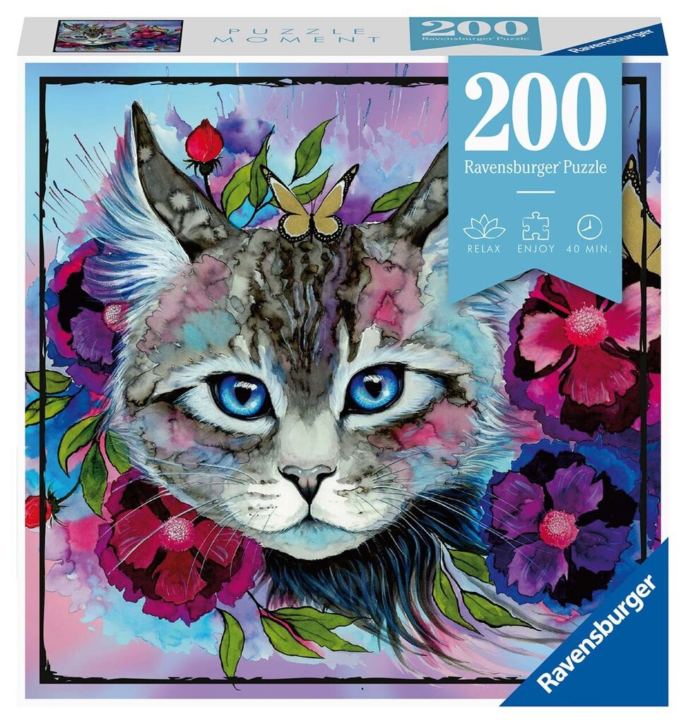 Пазл Ravensburger Cateye, 200 Д. Цена | Pigu.Lt