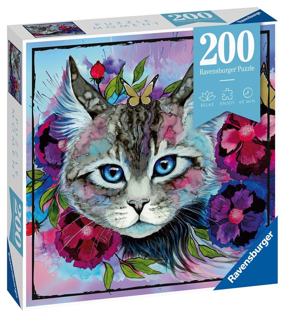 Пазл Ravensburger Cateye, 200 Д. Цена | Pigu.Lt