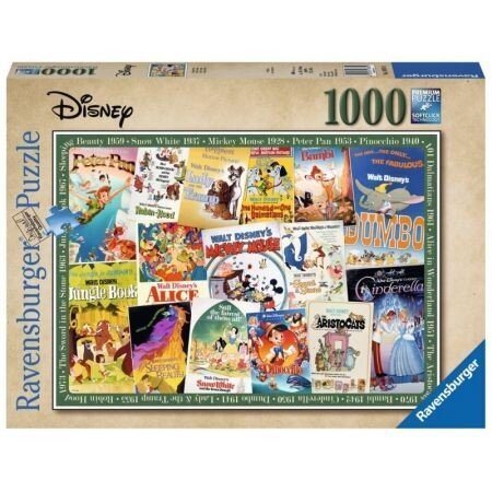 Dėlionė Disney filmai Ravensburger 19874, 1000 d. цена и информация | Dėlionės (puzzle) | pigu.lt
