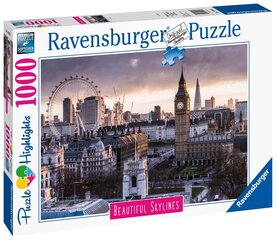 Ravensburger Puzzle London 1000p 14085 цена и информация | Пазлы | pigu.lt