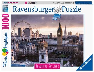 Dėlionė Londonas Ravensburger 14085, 1000 d. kaina ir informacija | Dėlionės (puzzle) | pigu.lt