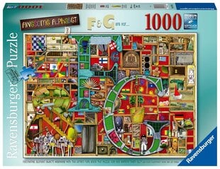 Dėlionė Ravensburger Nuostabi abėcėlė F ir G, 16761, 1000 d. kaina ir informacija | Dėlionės (puzzle) | pigu.lt