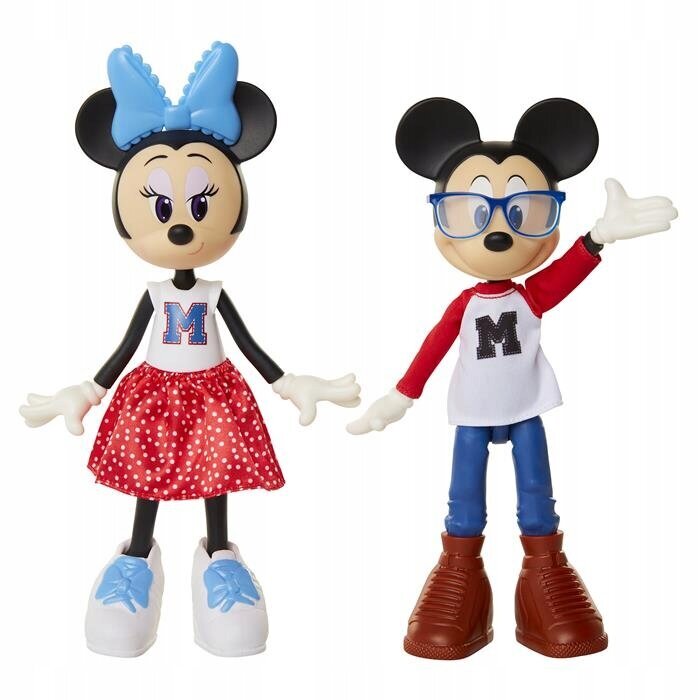 Mikių lėlės Disney Minnie & Mickey Friend, 24 cm цена и информация | Žaislai mergaitėms | pigu.lt