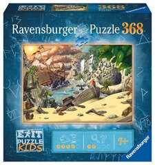 Пазл Ravensburger Exitkids Pirate Adventure, 12954, 368 д. цена и информация | Пазлы | pigu.lt