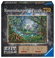 Dėlionė Ravensburger Exit Vienaragis/Unicorn, 15030, 759 d. kaina ir informacija | Dėlionės (puzzle) | pigu.lt