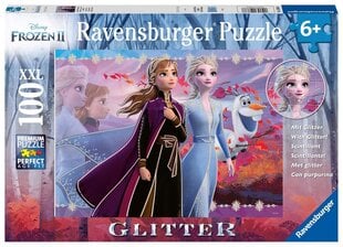 Dėlionė Ravensburger Frozen Stiprios seserys, 100 d. kaina ir informacija | Dėlionės (puzzle) | pigu.lt