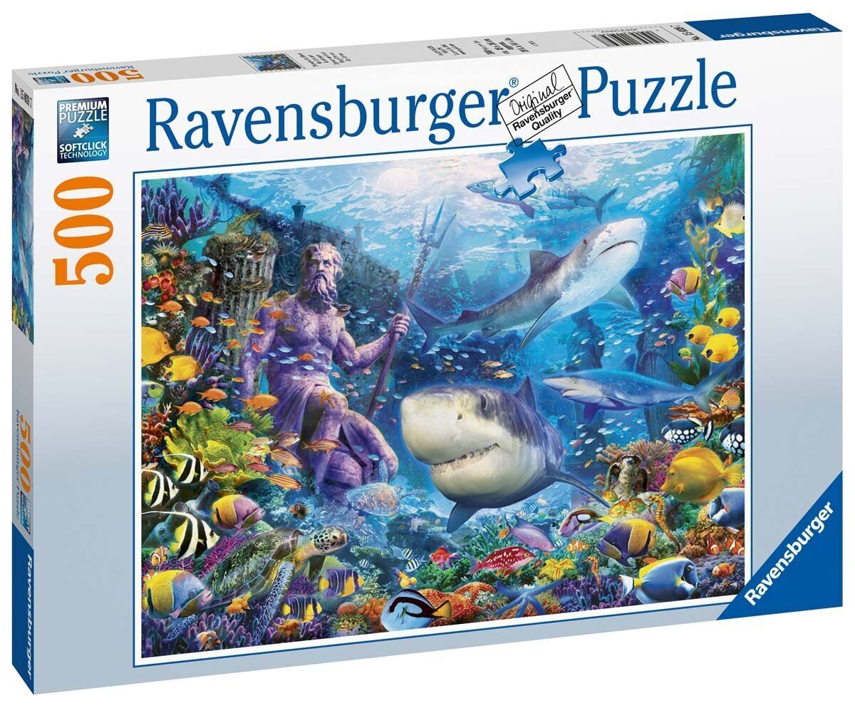 Dėlionė Ravensburger Jūros karalius, 15039, 500 d. kaina ir informacija | Dėlionės (puzzle) | pigu.lt