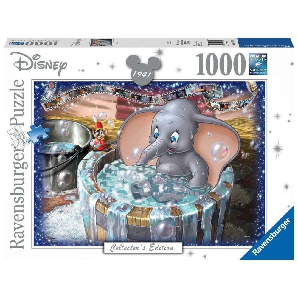 Dėlionė Ravensburger Dumbo, 1000 d. kaina ir informacija | Dėlionės (puzzle) | pigu.lt