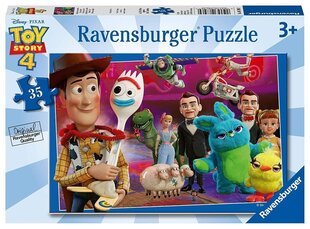 Dėlionė Ravensburger Disney Toy Story 4, 35 d. kaina ir informacija | Dėlionės (puzzle) | pigu.lt