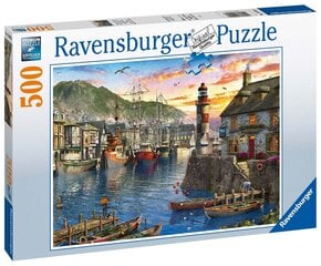 Загара Sunrise Ravensburger в порту 500p 15045 цена и информация | Пазлы | pigu.lt