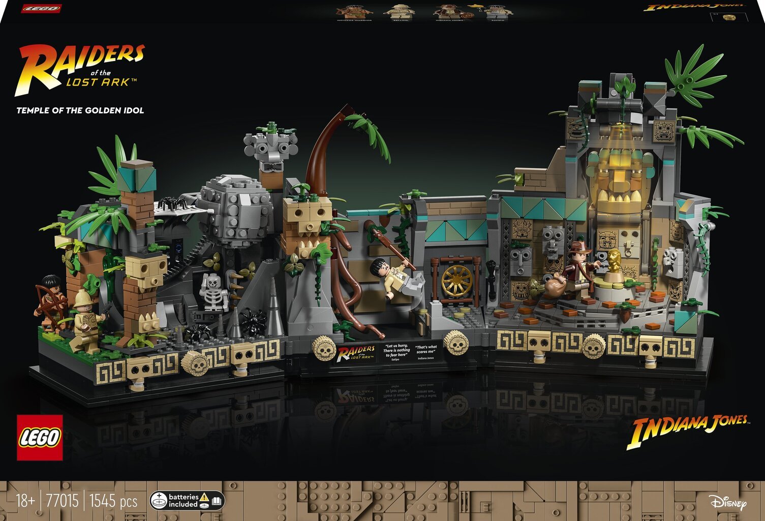 Храм Золотого Идола 77015 LEGO® Indiana Jones цена | pigu.lt