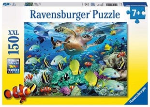 Dėlionė povandeninis pasaulis Ravensburger 10009, 150 d. kaina ir informacija | Dėlionės (puzzle) | pigu.lt